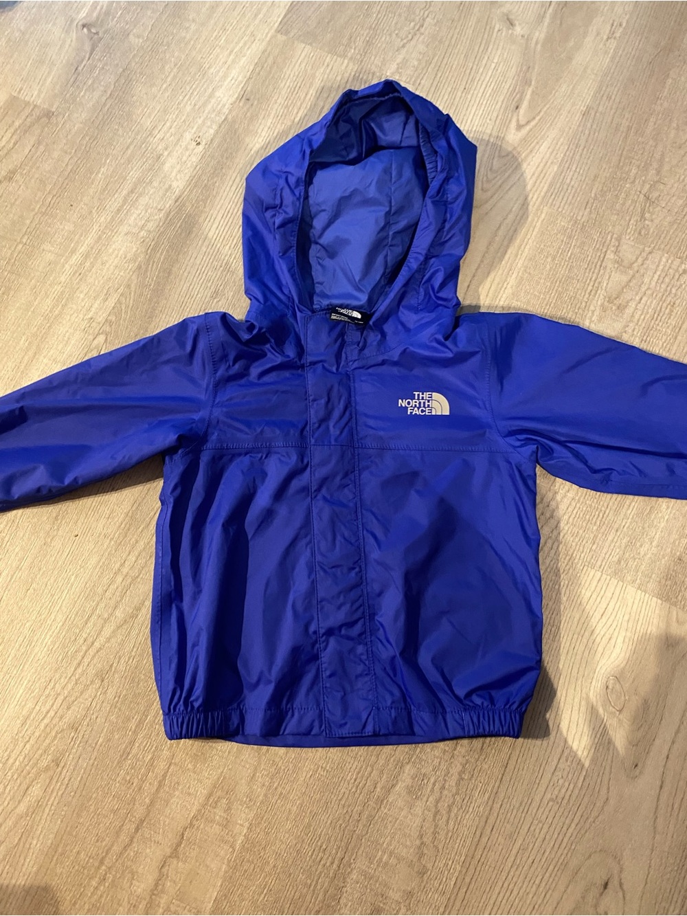 The North Face Kids Royal Blue Hooded Rain Jacket